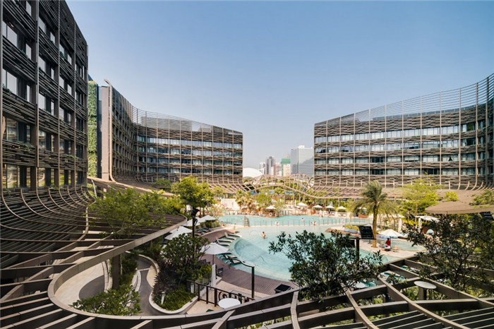 海洋公園萬豪度假酒店外觀設(shè)計(jì)圖