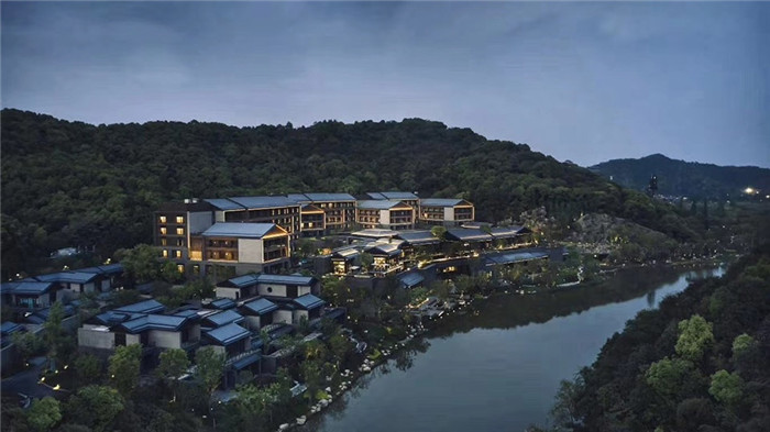 勃朗酒店設(shè)計分享杭州村落式度假酒店設(shè)計方案