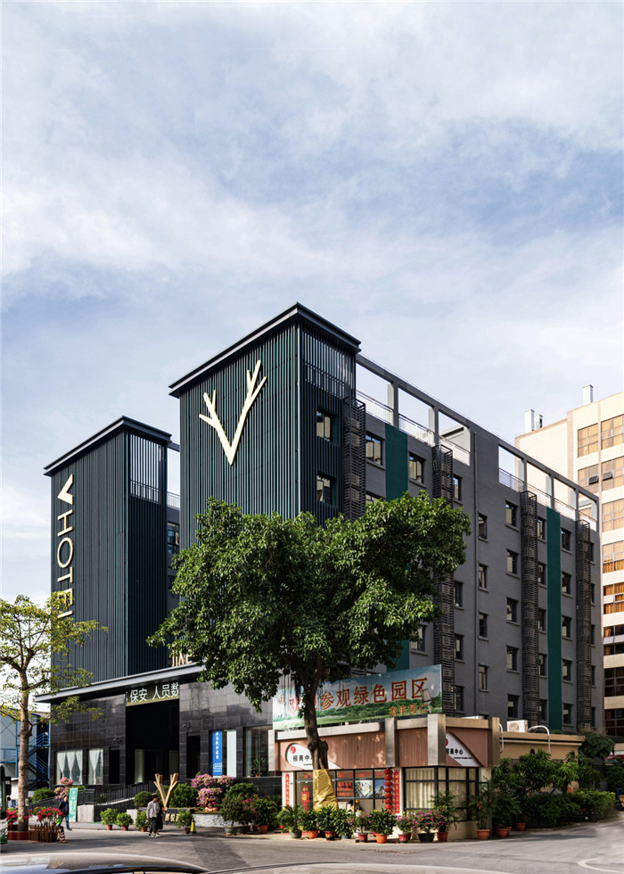 專業(yè)酒店改造設(shè)計(jì)公司推薦廣州欣凱輝悅酒店外觀設(shè)計(jì)圖