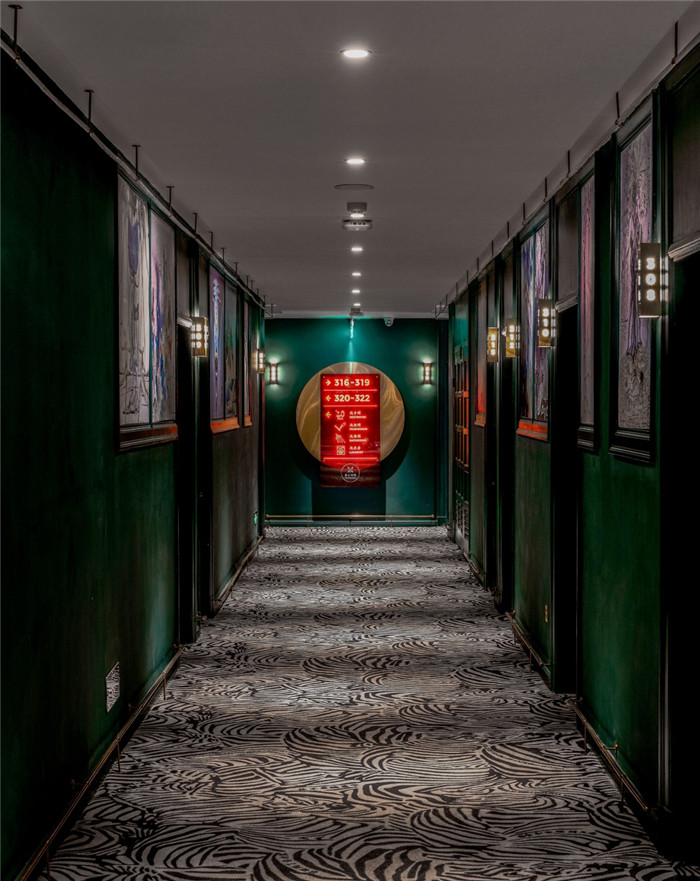 酒店走廊設計-杭州ARTDECO復古風精品酒店改造設計方案 酒店走廊設計-杭州ARTDECO復古風精品酒店改造設計方案
