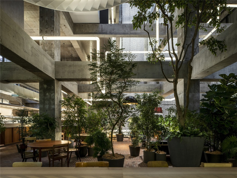 酒店餐廳設(shè)計-以綠色環(huán)保工業(yè)風(fēng)為主題的精品酒店改造設(shè)計方案