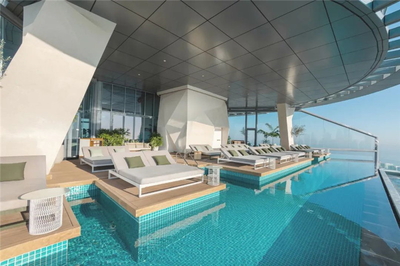 迪拜棕櫚塔AURA SKYPOOL度假酒店設(shè)計(jì)賞析