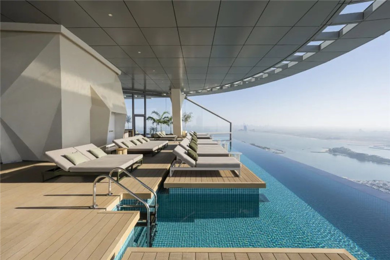 迪拜棕櫚塔AURA SKYPOOL度假酒店設(shè)計(jì)賞析