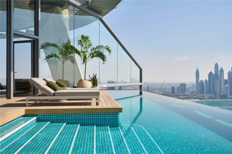迪拜棕櫚塔AURA SKYPOOL度假酒店設(shè)計(jì)賞析