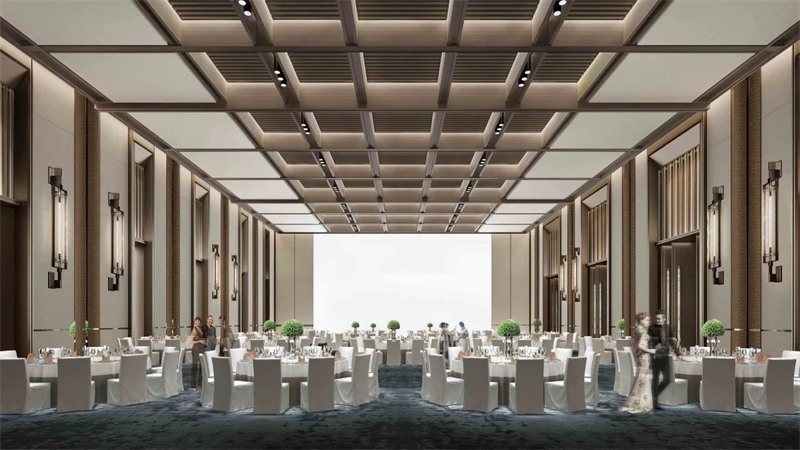 西安JW萬豪新中式唐風(fēng)酒店設(shè)計(jì)案例