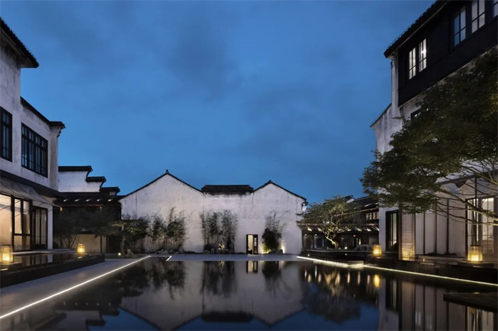 極具江南水鄉(xiāng)風(fēng)情的浙江月河酒店設(shè)計賞析